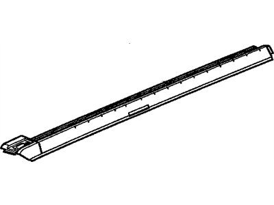 GM 15847167 Rail Assembly, Luggage Carrier Side