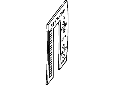 GM 16123774 Heater Control Dial