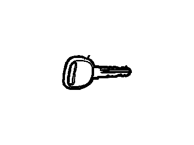 GM 88956706 Key,Ignition Lock