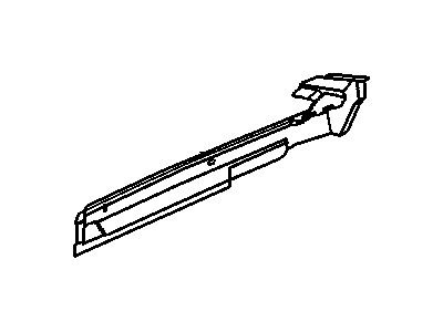 GM 22578511 Reinforcement, Quarter Inner Panel Belt 22578511 GM Reinforcement, Quarter Inner Panel Belt Illustration 1 of 1