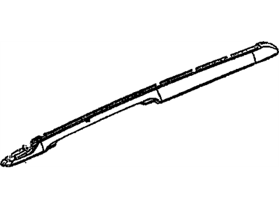 GM 15254141 Rail Assembly, Luggage Carrier Side (Steel)