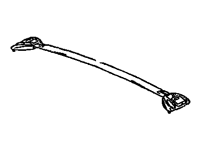 GM 15177044 Rail Assembly, Luggage Carrier Cr