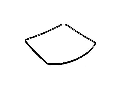 GM 22624829 Molding,Rear Window Reveal