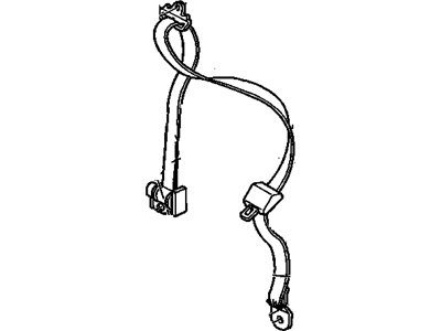 2002 GMC Safari Seat Belt - 12375425