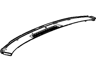 GM 15795046 Panel Assembly, Instrument Panel Upper Trim *Ebony
