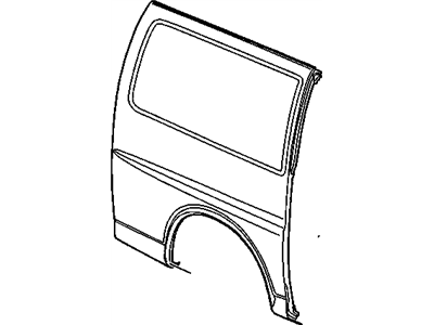 GM 15025798 Panel, Body Side Outer *Marked Print
