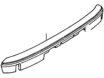 GM 94323371 Spacer,Rear Bumper Fascia