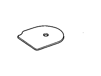 GM 22639151 Panel Assembly, Rear Compartment Spare Wheel Stowage Cover