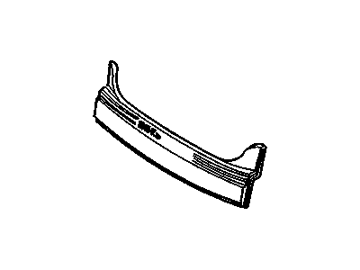 GM 16519124 Applique Assembly, Rear End Panel