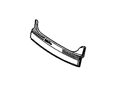 GM 5977386 Applique Assembly, Rear End Panel