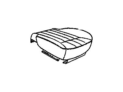GM 12459607 COVER, Front Seat Cushion