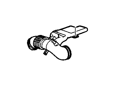 GM 15199581 Duct Assembly, Air Cleaner Outlet (W/ Resonator)