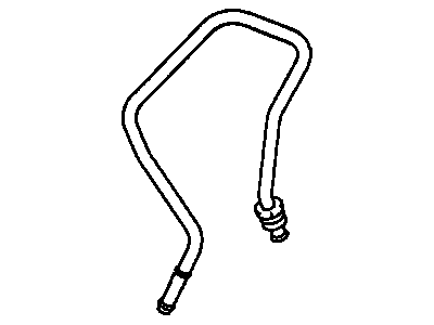 1997 Chevrolet Prizm Automatic Transmission Oil Cooler Line - 94853443