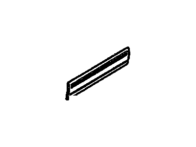 1992 Oldsmobile 88 Door Moldings - 88891255