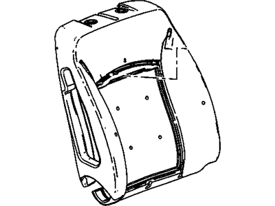 Buick Allure Seat Cushion Pad - 20820284