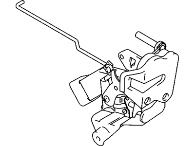 2002 Chevrolet Tracker Door Lock Actuator - 30021401