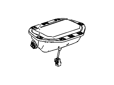 GM 20955173 Airbag,Instrument Panel