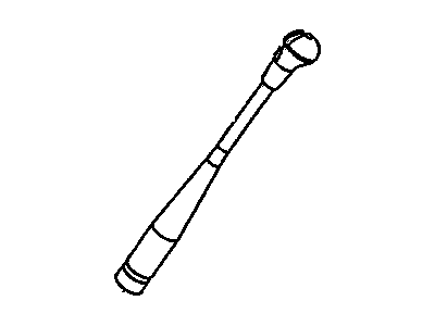 GM 15041067 Lever Assembly, Manual Transmission Control (Ebony Shaft/Ebony*Ebony