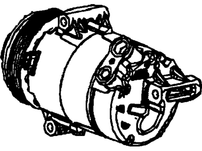 GM 89019330 Air Conditioner Compressor