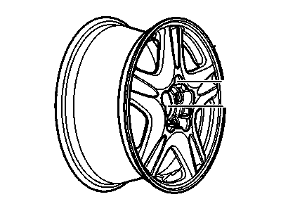Pontiac Montana Spare Wheel - 9594337
