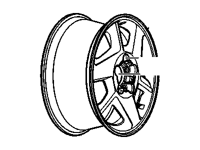 2005 Pontiac Montana Spare Wheel - 9593750