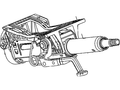 GM 13393968 Column Assembly, Steering *Black