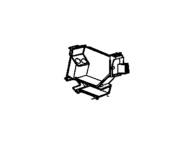 GM 25735247 Tray Assembly, Front Floor Console Disc/Tape Storage