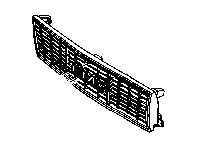 GM 14068150 Grille Assembly, Radiator