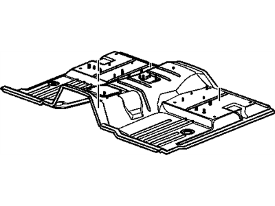 2007 Cadillac Escalade Floor Pan - 20989092