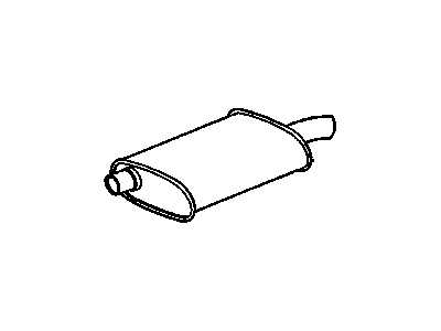 Oldsmobile Calais Exhaust Pipe - 22537519