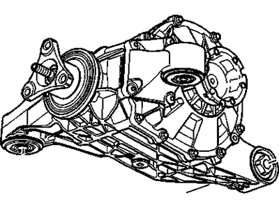 2010 Cadillac CTS Differential - 25979062