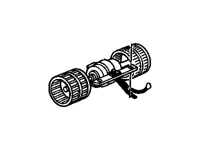 GM 19179470 Motor Asm,Blower