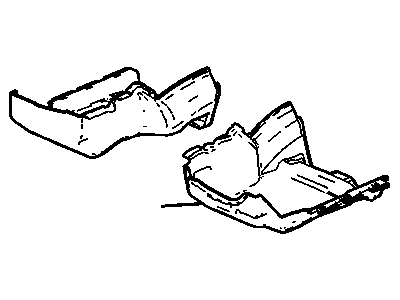 GM 25766139 Carpet Assembly, Front Floor Panel *Neutral