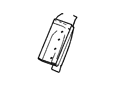 GM 15249029 Bracket, Accessory Wiring Junction Block
