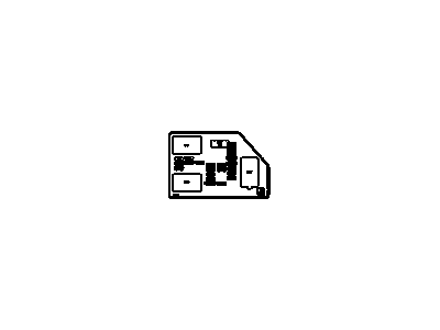 GM 15839682 Label, Fuse Block Identify