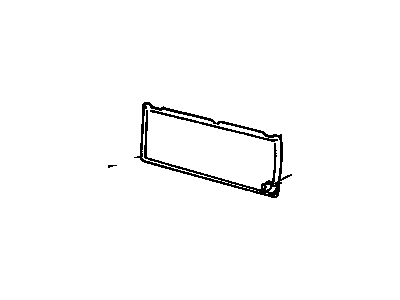 GM 15976078 Panel Assembly, Rear Door Trim *Neutral Medium