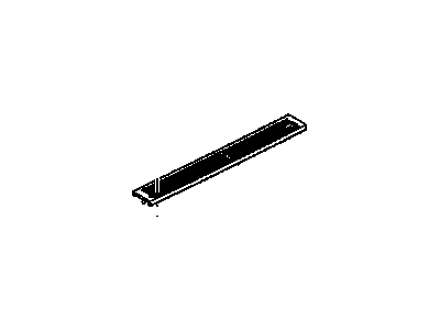 GM 15980264 Plate, Front Side Door Sill Trim *Dark Navy Blue