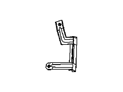 GM 96648934 Guide,Rear Side Door Window Rear