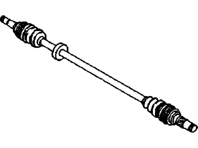 Pontiac G3 Axle Shaft - 96348791