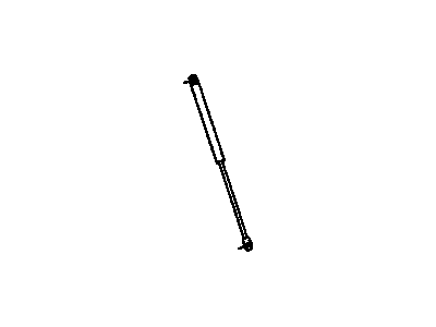 2000 Cadillac Catera Tailgate Lift Support - 90493850