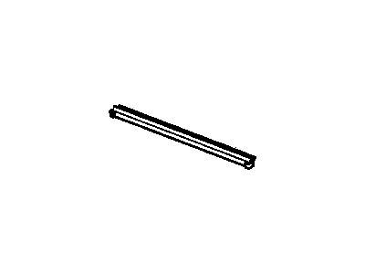 GM 22832145 Sealing Strip Assembly, Rear Side Door Window Inner