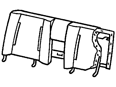 GM 16700114 PAD, Rear Seat Back