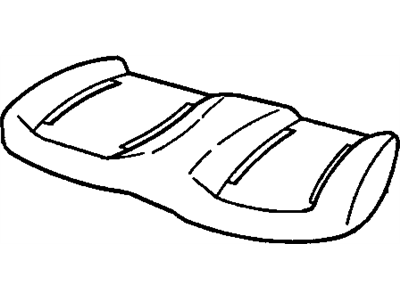 GM 17917027 PAD, Rear Seat Cushion