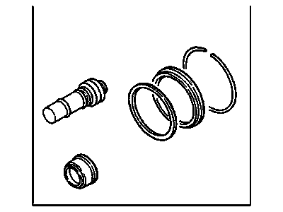 Chevrolet Spectrum Brake Caliper Repair Kit - 94246985