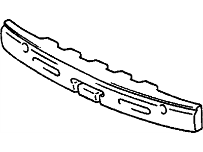 GM 94857156 Absorber,Front Bumper Fascia Energy
