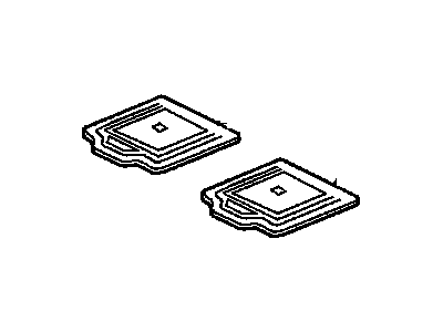 12344580 GM Rear Mat Package Vinyl Illustration 1 of 1