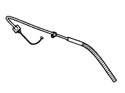 Chevrolet Silverado Throttle Cable - 15032063