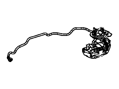 GM 19180187 Fuel Tank Fuel Pump Module Kit (W/O Fuel Level Sensor)