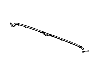 GM 20897110 Seal, Front Bumper Fascia