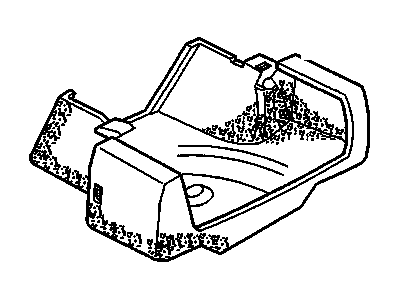 GM 3532965 INSULATOR, Rear Compartment Floor